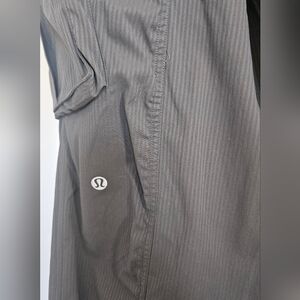 New LULULEMON GREY CARGO DANCE STUDIO JOGGER Sz M